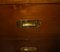 Campaign Chest of Drawers in Walnut, Image 11