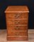 Regency Walnut Filing Cabinet or Chest Drawers 1