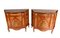 French Empire Marquetry Inlay Cabinets, Set of 2 1