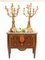 French Empire Antique with Marquetry Inlay Side Table 2