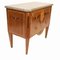 French Empire Antique with Marquetry Inlay Side Table, Image 8