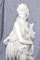 Italian Stone Figurine Dilettanti Muse by Carrier, Image 4