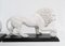 Italian Lions Stone Medici Paw Ball Cats Statues, Set of 2, Image 15