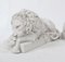 Italian Sleeping Lions in Stone, Set of 2 7