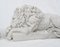 Leoni dormienti in pietra, Italia, set di 2, Immagine 5