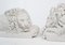 Italian Sleeping Lions in Stone, Set of 2 3