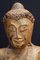 Antike geschnitzte nepalesische Abhaya Mudra Pose Buddha Statue, 1920er 7