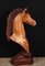 Italian Hand Carved Horse Bust Sculpture 6