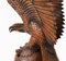 Statua dell'aquila calva intagliata a mano americana, Immagine 7