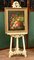Victorian Artist, Still Life Oil with Flowers, Framed, Image 1