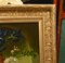Viktorianischer Künstler, Stillleben Öl mit Blumen, gerahmt 2