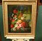 Victorian Artist, Still Life Oil with Flowers, Framed, Image 6