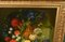 Artista vittoriano, olio di natura morta con fiori, incorniciato, Immagine 7