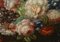 Dutch Artist, Still Life with Floral Spray, 1980s, Oil on Canvas, Framed 4