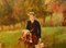 Artista victoriano, Punting on the Cam, Pintura al óleo, Imagen 6