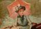 Artista vittoriano, Punting on the Cam, pittura ad olio, Immagine 11