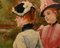 Artista vittoriano, Punting on the Cam, pittura ad olio, Immagine 10