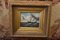 Paisaje marino de estilo victoriano, años 80, pintura al óleo, enmarcado, Imagen 2