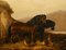 Viktorianischer Künstler, Pferdehofszene, 1880, Ölgemälde 2
