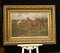 Artista victoriano, caballo y poni, siglo XIX, pintura al óleo, enmarcado, Imagen 5