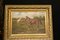 Artista victoriano, caballo y poni, siglo XIX, pintura al óleo, enmarcado, Imagen 3