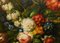 Artista holandés, Bodegón con espray floral, años 80, pintura al óleo, enmarcado, Imagen 5