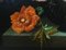 Artista vittoriano, natura morta floreale, pittura ad olio, Immagine 8