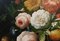Artista vittoriano, natura morta floreale, pittura ad olio, Immagine 9