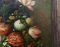 Artista vittoriano, natura morta floreale, pittura ad olio, Immagine 7