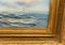 Artista inglés, paisaje marino, pintura al óleo, enmarcado, Imagen 6