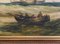 A. Hess, Victorian Seascape with Maritime Galleon Ship, 1980s, Oil Painting, Framed 8
