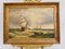 A. Hess, Victorian Seascape with Maritime Galleon Ship, 1980s, Oil Painting, Framed 2