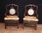 19th Century Chinese Armchairs in Hardwood, Set of 2 1