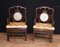 19th Century Chinese Armchairs in Hardwood, Set of 2, Image 1