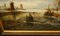 Artista holandés, escena rústica de río, años 80, óleo sobre lienzo, enmarcado, Imagen 10