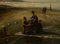 Artista holandés, escena rústica de río, años 80, óleo sobre lienzo, enmarcado, Imagen 4