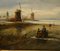 Dutch Artist, Rustic River Scene, 1980s, Oil on Canvas, Framed 11