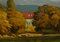 Artista, Francia, Paesaggio impressionista, anni '80, dipinto ad olio, con cornice, Immagine 5