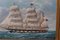 Artista victoriano, Clipper Yacht Seascape, pintura al óleo, enmarcado, Imagen 4