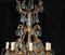 Nouveau French Cut Glass Ormolu Chandelier 2