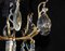 Französischer Jugendstil Ormolu Kronleuchter aus geschliffenem Glas 4