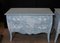 French Painted Commodes Chest Drawers Shabby Farmhouse, Set of 2, Image 10