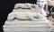 Sleeping Gatekeeper Dog Figurines in Stone, Set of 2, Image 5