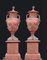 Large English Terracotta Garden Urns, Set of 2 1