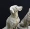 Estatua de jardín de perros guardianes ingleses grande. Juego de 2, Imagen 2
