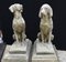 Large English Stone Guard Dogs Garden Statue, Set of 2 13