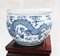 Blue and White Porcelain Fish Bowls, Set of 2 7