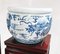 Blue and White Porcelain Fish Bowls, Set of 2 6
