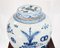 Vasi con coperchio in porcellana bianca blu, Cina, set di 2, Immagine 5