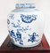 Vasi con coperchio in porcellana bianca blu, Cina, set di 2, Immagine 6